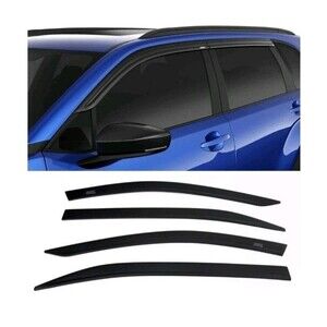Low Profile Ventvisors/Rain Guards, Fit 2025 GMC Terrain, 4PC, Smoke w/...